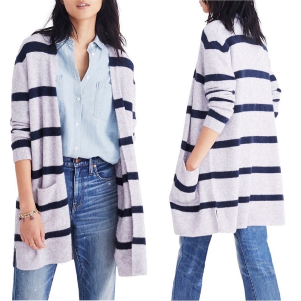 Madewell Striped Sweater - Picture 2 of 6